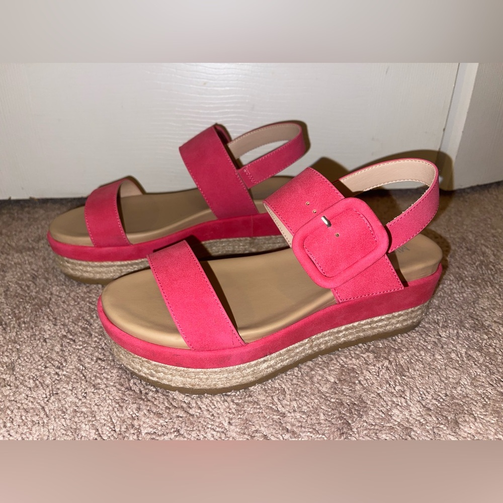 Women's Platform Pink Sandals